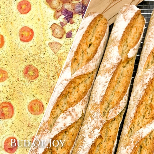 Organic Italian Classics (Vegan Baguettes, Focaccia and Panini)