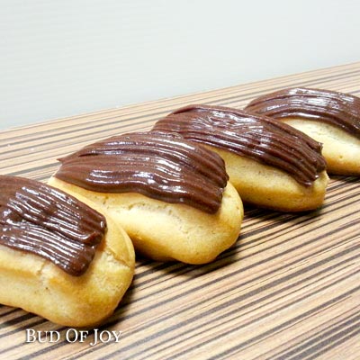 Eclairs and Cream Puffs in Animal Shapes