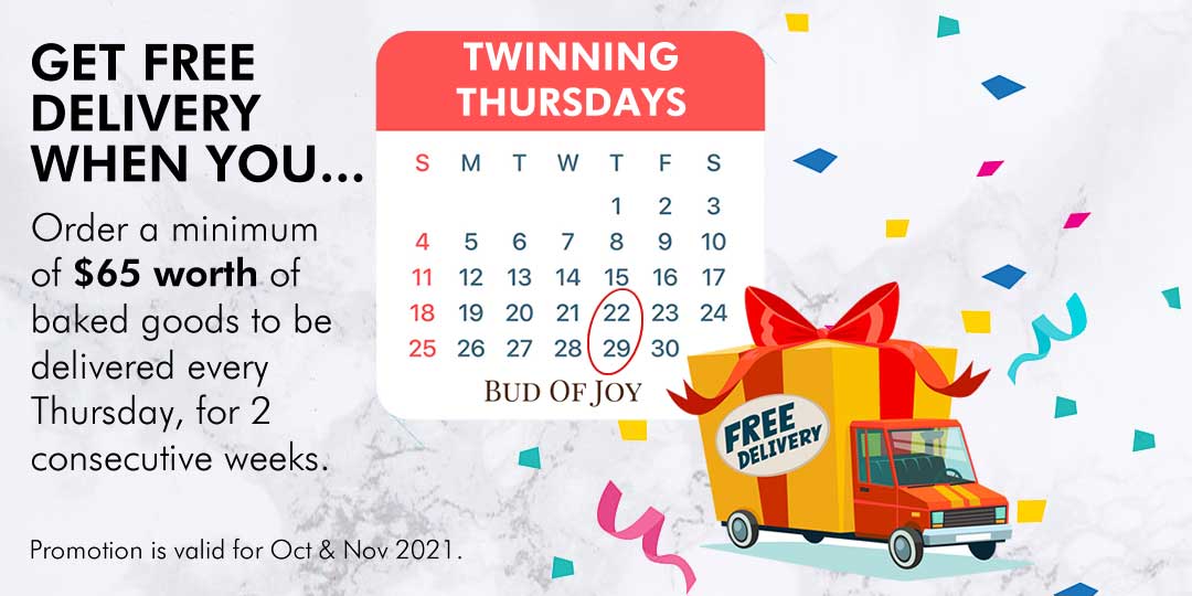 Free Delivery with Twinning Thursdays Subscription (2 weeks)