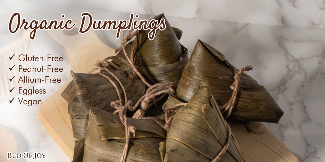 Organic Mushroom Rice Dumplings