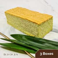 Organic Pandana - 130 degrees Pandan Cake (3x)