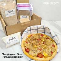 Baking Kit - Organic Vegan Pizza Dough (Vegan Cheese Sold Separately)