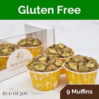 Organic Baby Friendly Banana Muffins (Gluten Free and Vegan) (9pc)