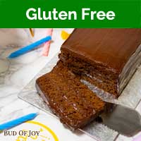 Organic Gluten Free Chocolate Fudge Cake