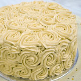 Organic Rose Cake