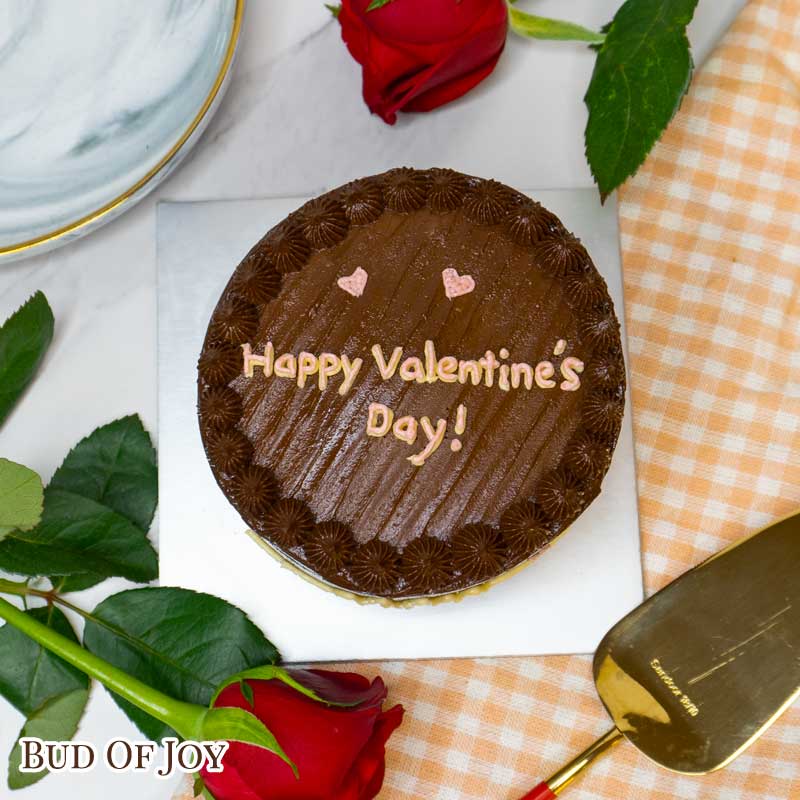 Organic Valentine Day Cake