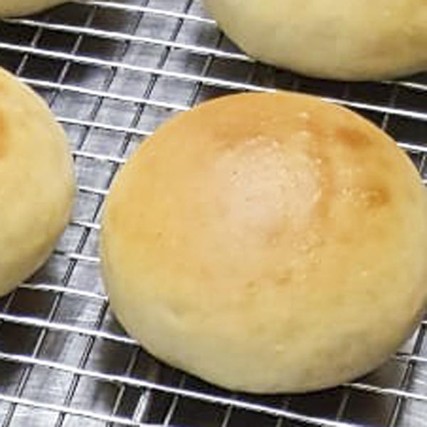 Organic Vegan Plain Burger Bun