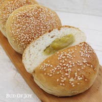 Organic Vegan Sweet Potato Buns (pack of 5)