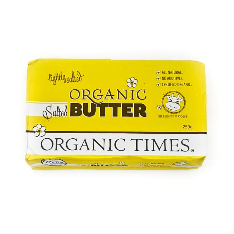 Organic Butter (lightly salted)